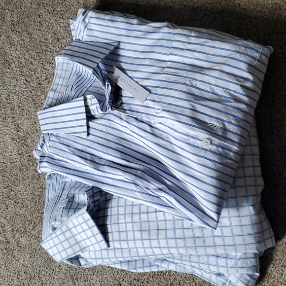 NWT Alex Cannon XL Dress Shirts - Set of 2 Shirts NWT Alex Cannon XL Dress Shirts - Set of 2 Shirts